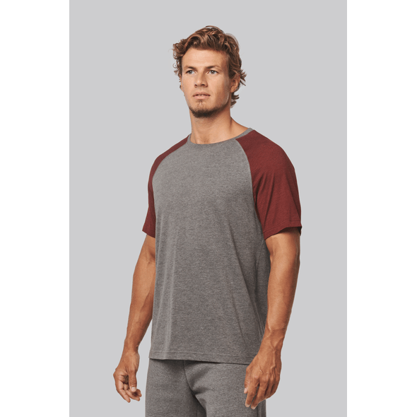 ProAct | Triblend tweekleurig sport-T-shirt voor volwassenen ProAct | Triblend tweekleurig sport-T-shirt voor volwassenen